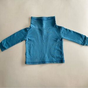 Mabo Organic French Terry Cowl Neck Sweatshirt 12 mos